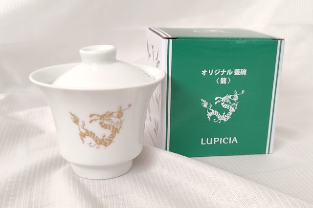 ルピシア2024年冬お茶の福袋　限定品オリジナル蓋碗 龍