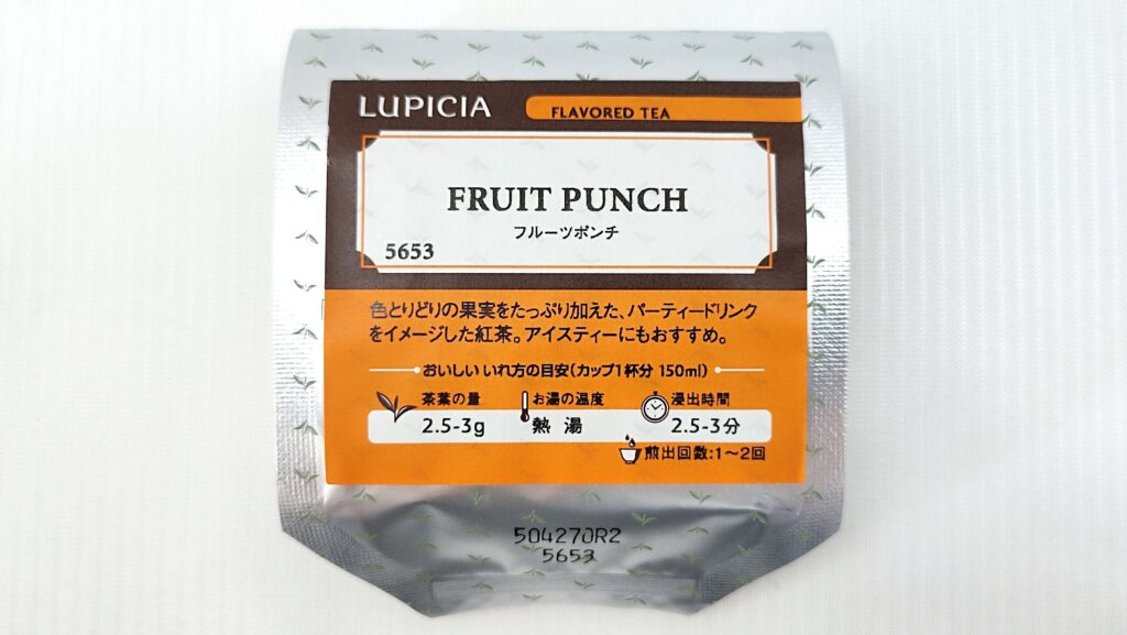 フルーツポンチのパッケージ