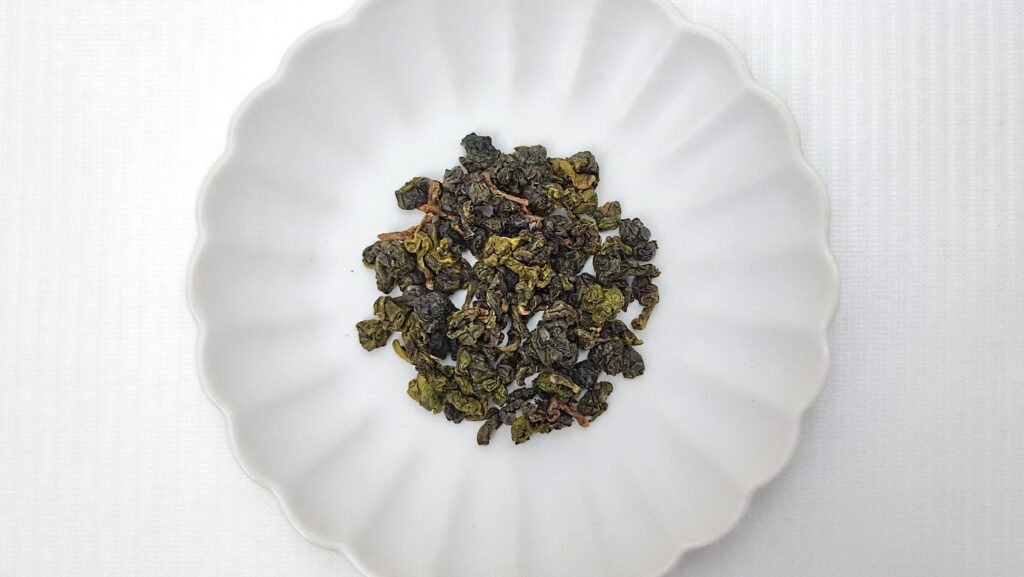 阿里山烏龍 特級 冬摘みの茶葉