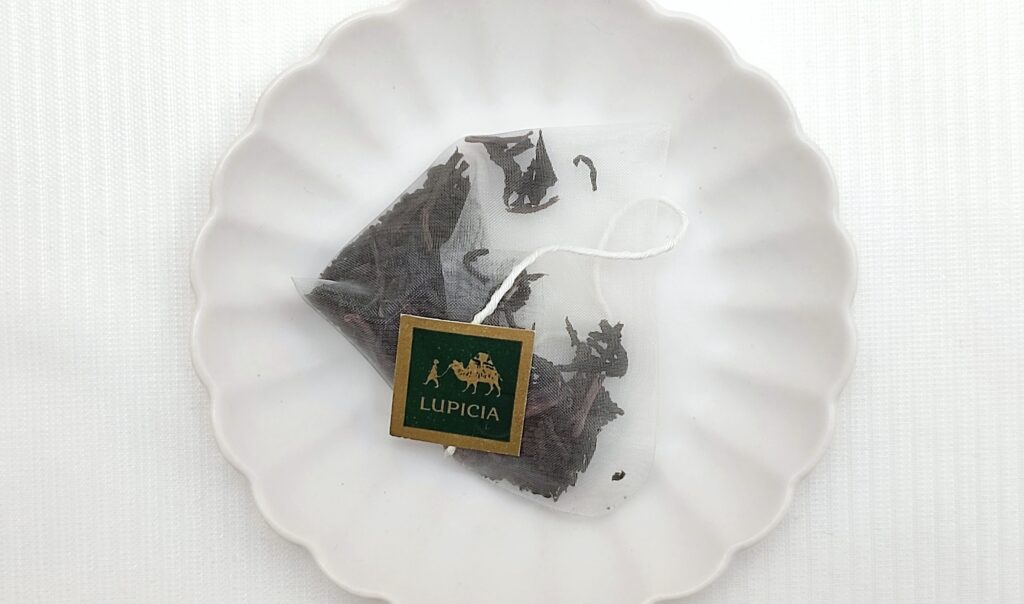 デカフェ・アールグレイのティーバッグ