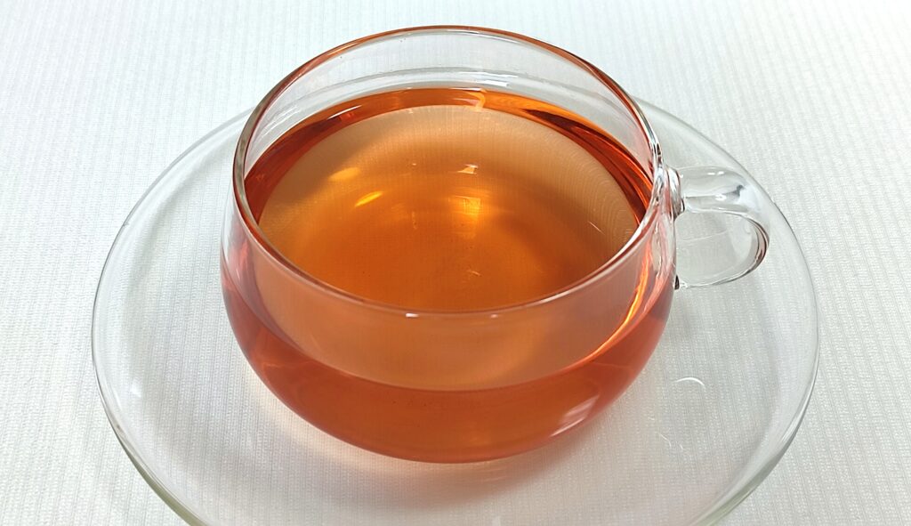 ローズヒップティーのストレートティー