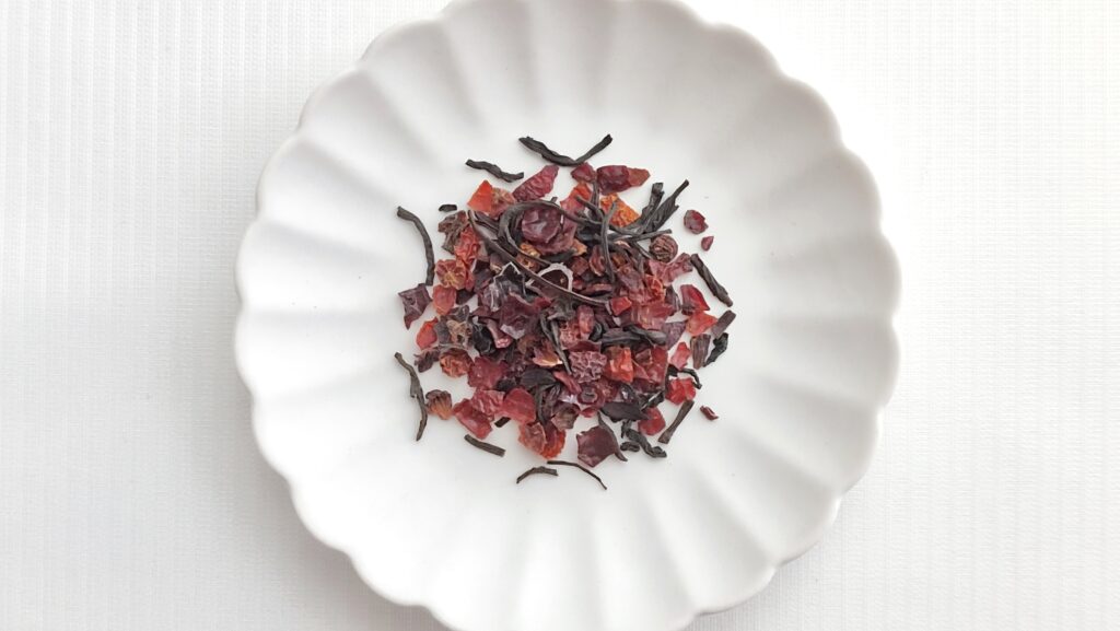 ローズヒップティーの茶葉